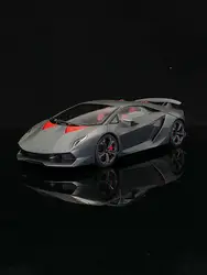 AUTOart 1:18 Lamborghini Sixth Element Gray Carbon Fiber Alloy Car Model Collection Gift Miniature