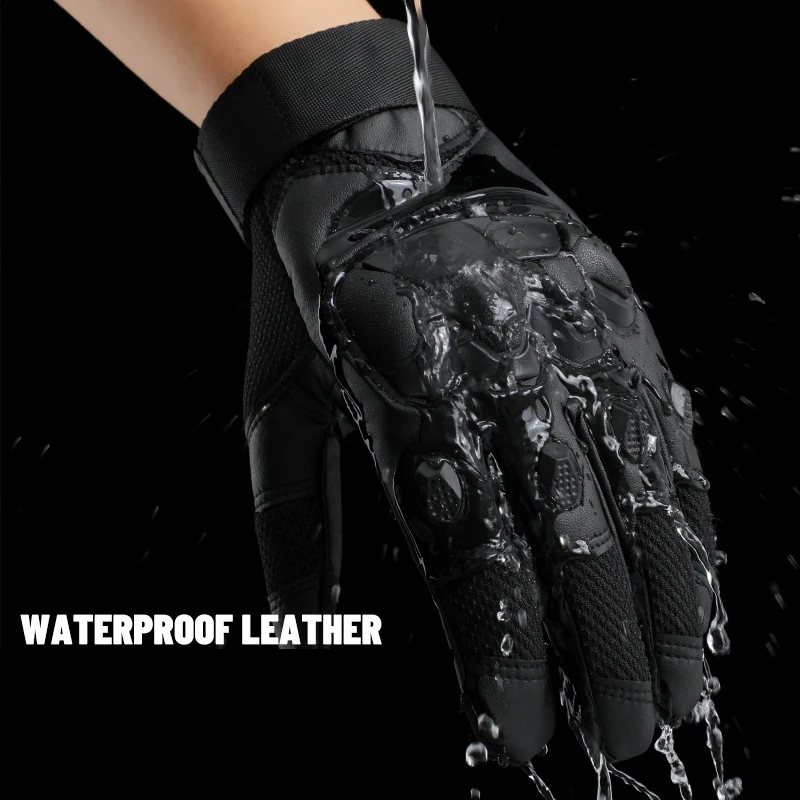 Men's tactical sports gloves Wear-resistant, non-slip, sensitive touch control for outdoor riding, climbing, motorcycle