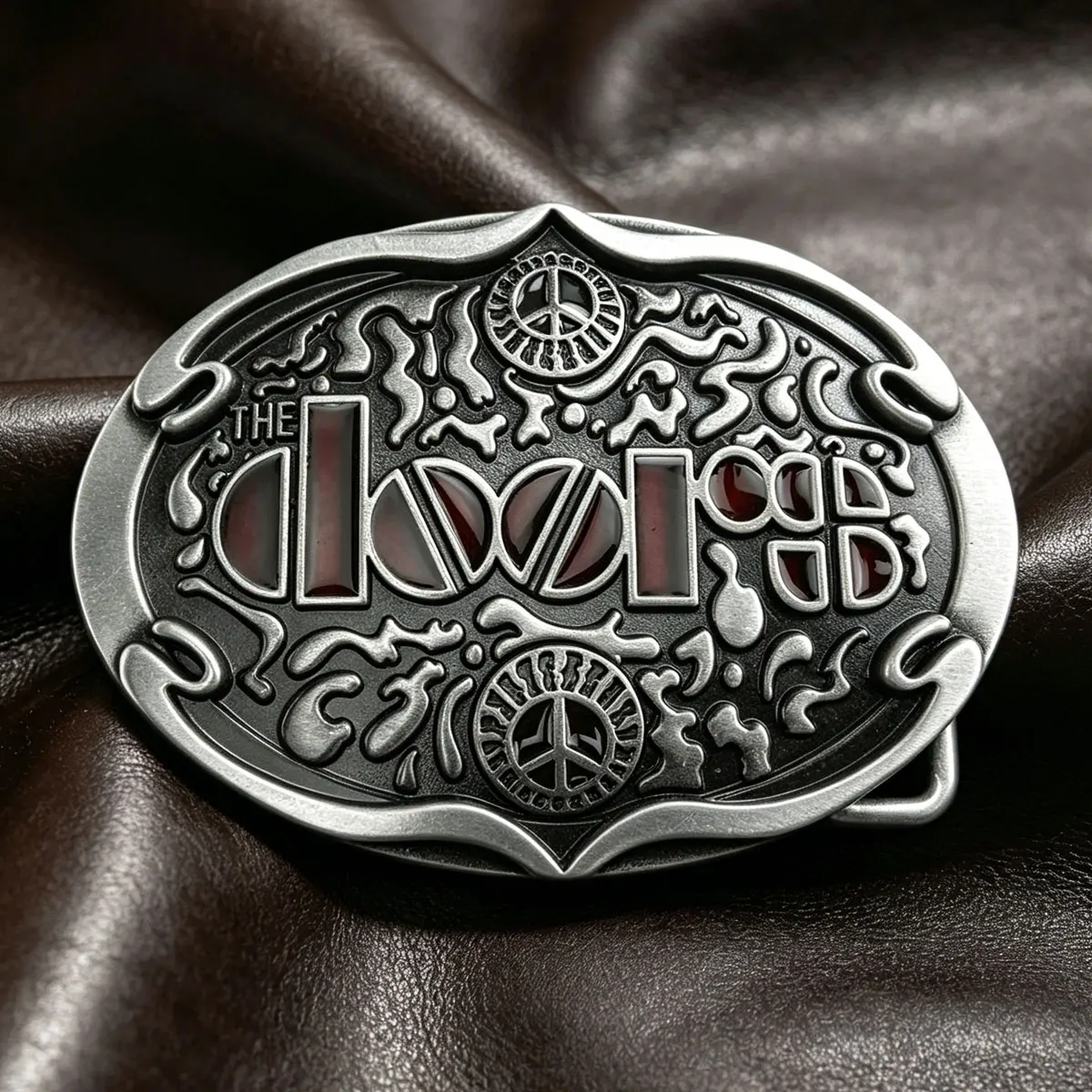 Retro Western Cowboy Letter Belt Buckle Fashionable Buckle Accessory