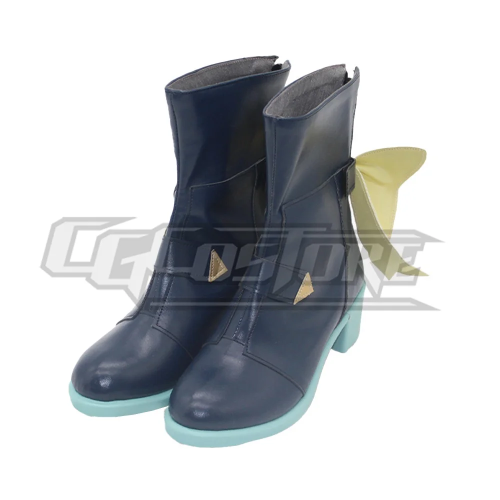 Vtuber Kazama Iroha Cosplay Schuhe Stiefel für Männer Unisex Anime Charakter Kostüme Schuhe Kostenloser versand ACS-5793
