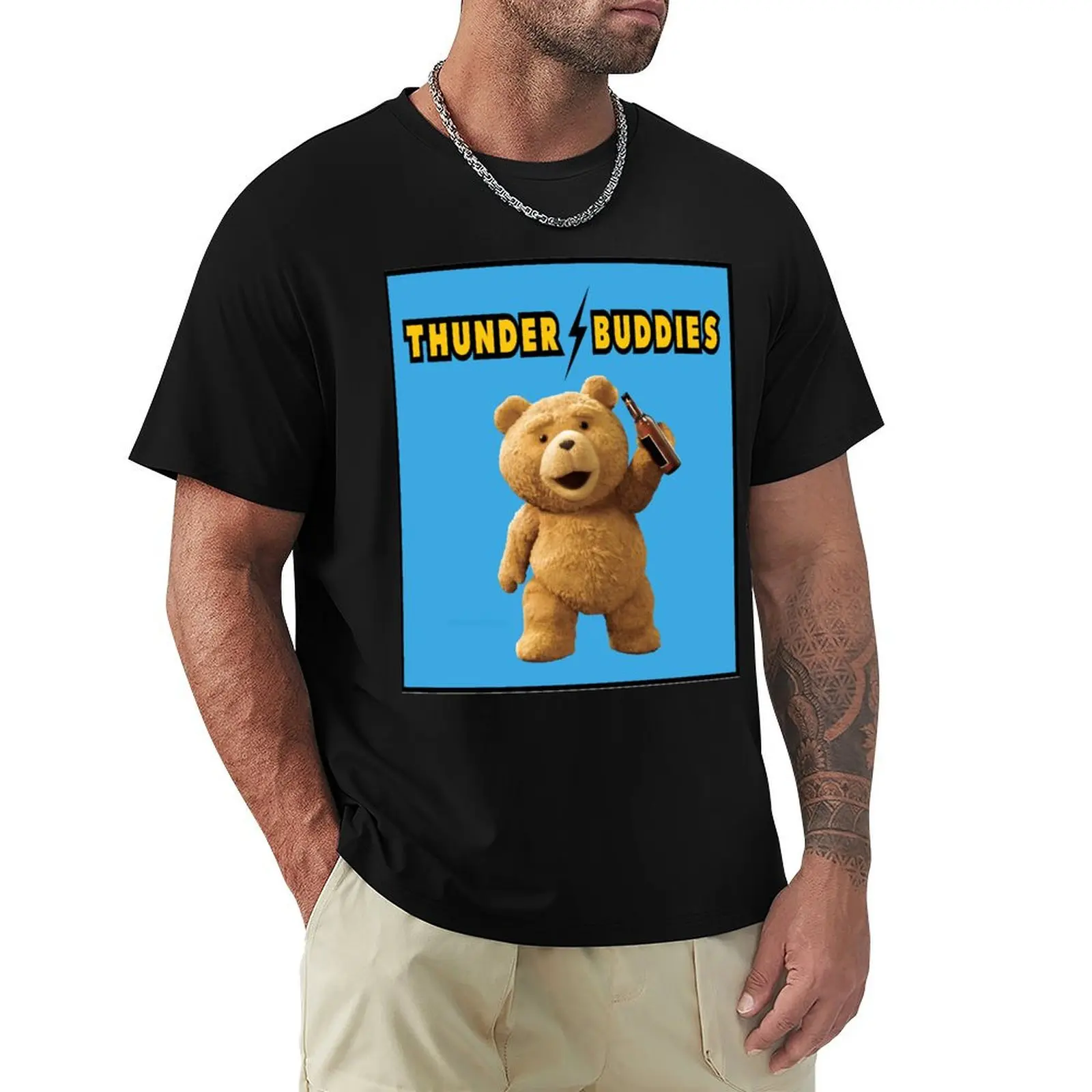 Thunder Buddies Classic T-Shirt funny t shirts man T-Shirt
