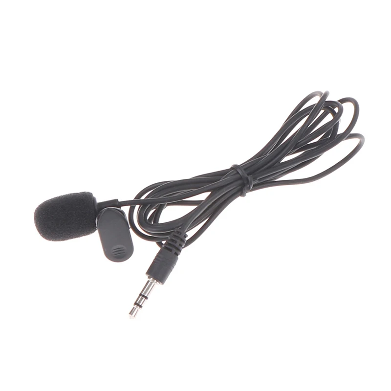 

Lavalier Microphone Amplifier Microphone Handsfree 1.5m Long Wired 3.5 Mm Stereo Jack Mini Car Microphone External Mic