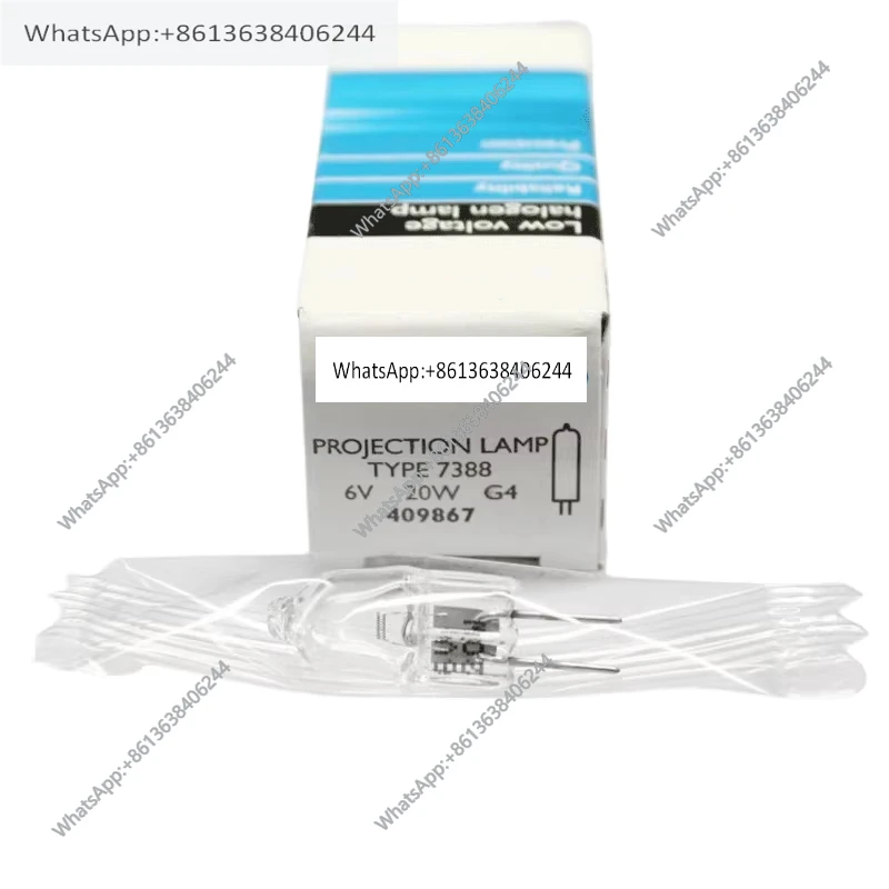 

Новая оригинальная лампа для микроскопа CH20 CH21 CX21 CX22 CX23, 6V20W HAL