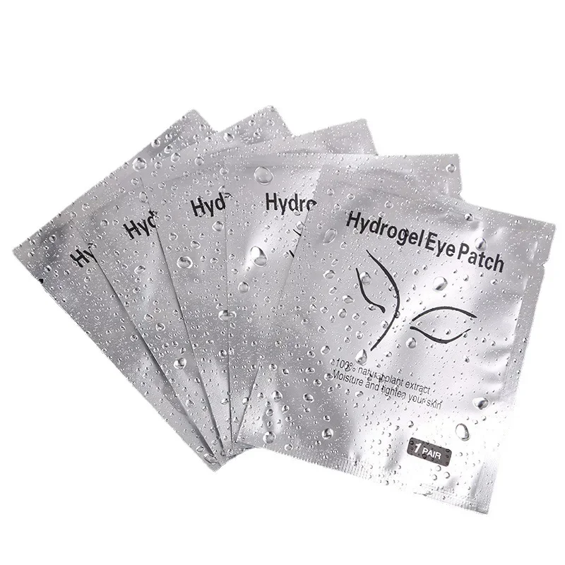 50 Pieces Of Hydrogel Eyelash Patch Grafting Eyelashes Isolating Pad Eyelash Patch Beauty Moisturizing Eye Mask for Long-lastin