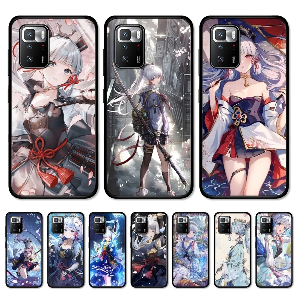 

Genshin Impact Ayaka Phone Case For Redmi Note 4 X 5 A 6 7 8 Pro T 9 Pro 9S 10 Pro 11 Pro 11S 11Epro PocoM3pro