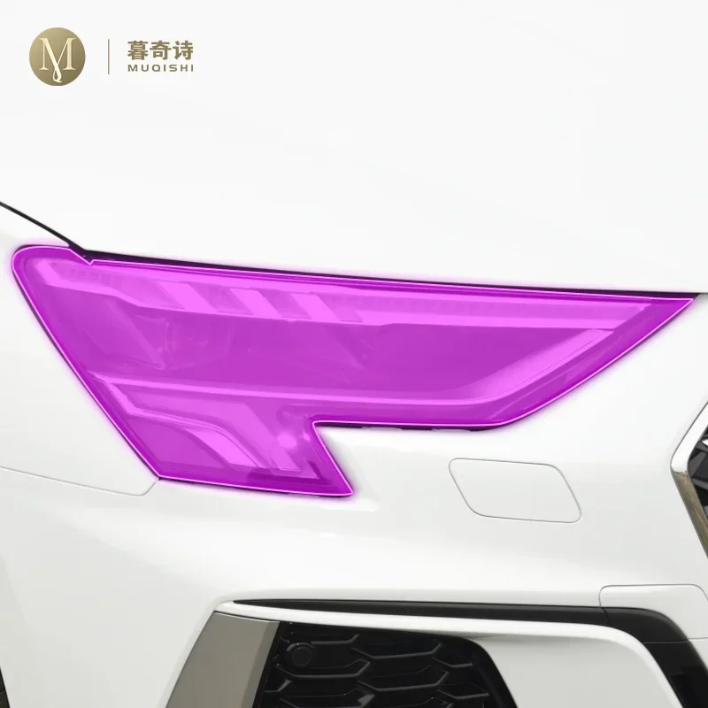 For Audi A3 8Y 2021-2023 Car exterior Headlamps PPF Paint protection Film Anti scratch Scratch repair TPU film transparent refit