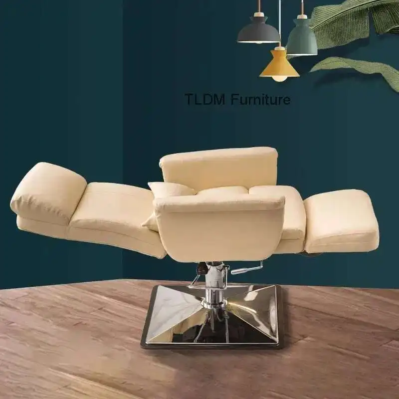 

Professional Barber Chairs Designer Reclining Beauty Chair Luxury Salon Furniture Beauty Salon Lift Eyelash Nail Art Sofa Chair