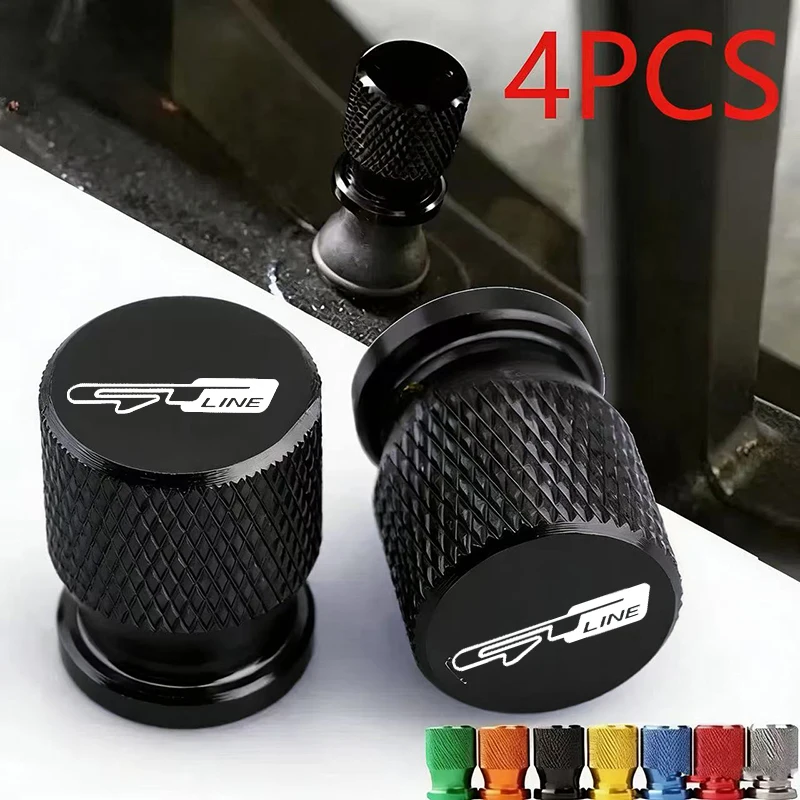 For Sportage Car Wheel Tire Valve Caps Tyre Stem Covers Airdust Waterproof