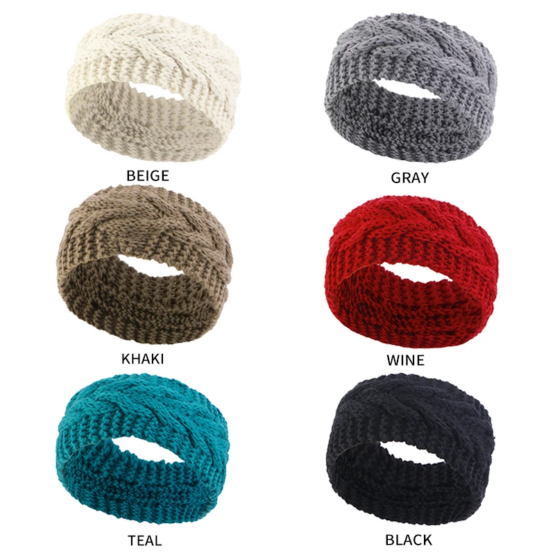 3 قطعة/الوحدة العجين المقلي التقلبات الصوف رباط شعر الشتاء محبوك الطبقة الداخلية يندبروف و Keepwarm عقال