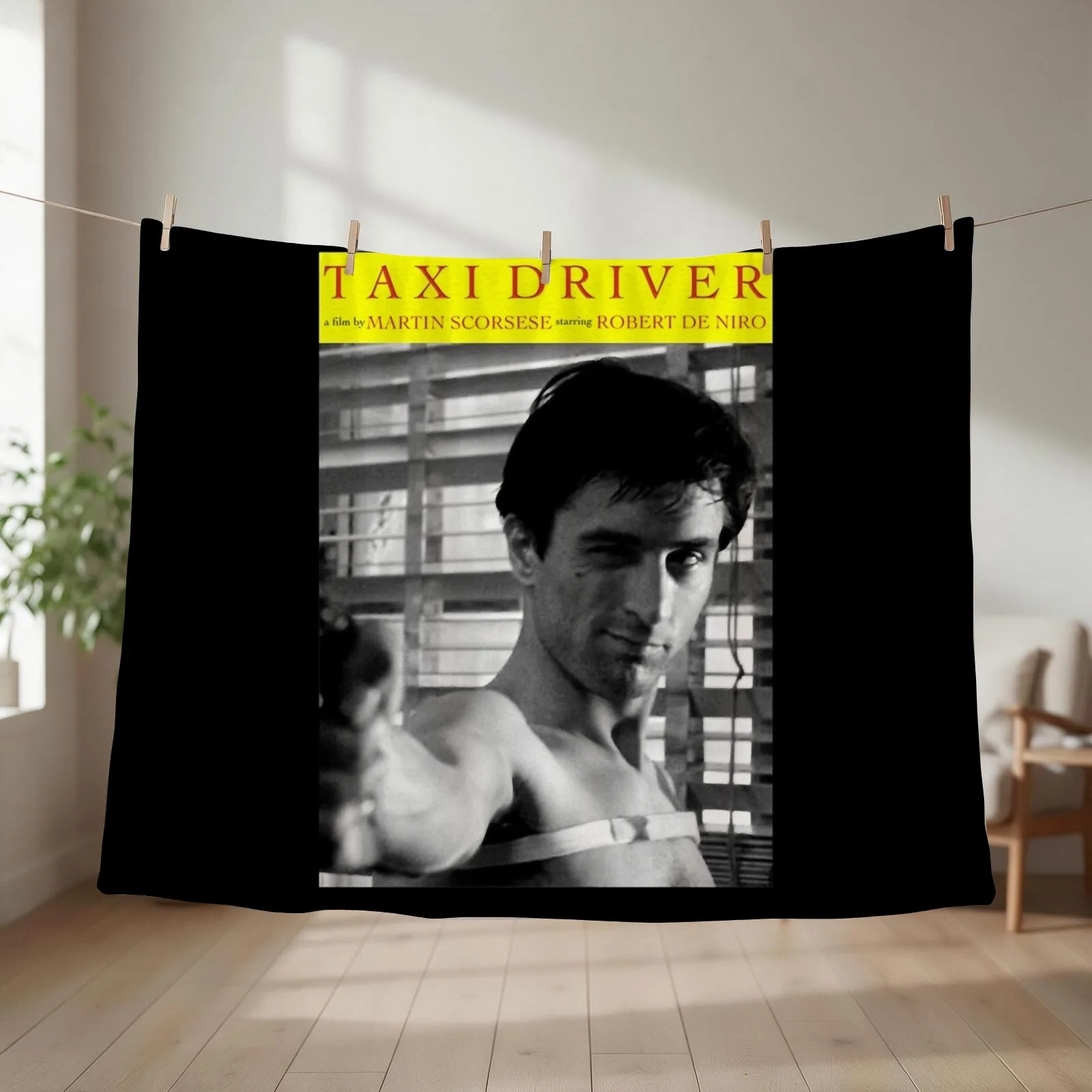Creation Director Passionate About Movie Products Taxi Driver Retro Throw Blanket Stuffeds For Baby for babies Blankets