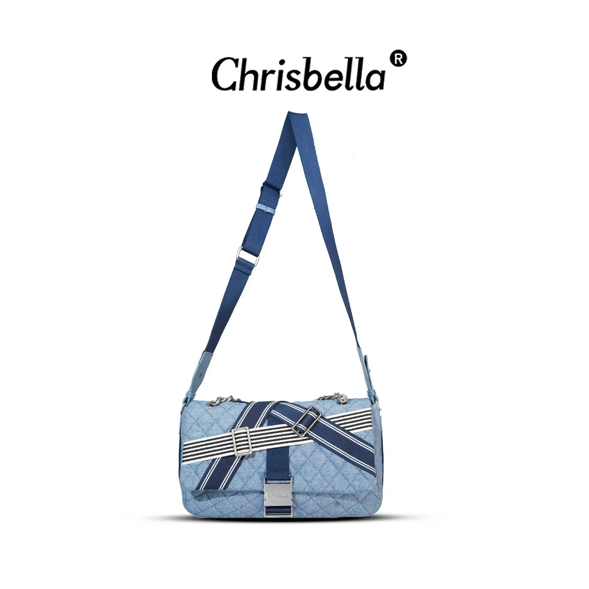 

Cheisbella Casual Denim Shoulder Bag
