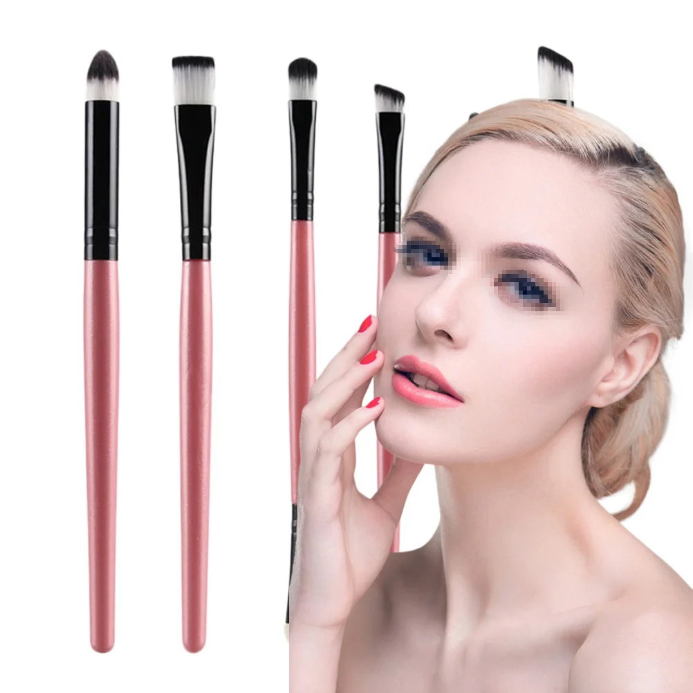 6pc Set Premium For Woman Set Brush Kit Professional Makeup Tools Professional Makeup Brush Pink Black