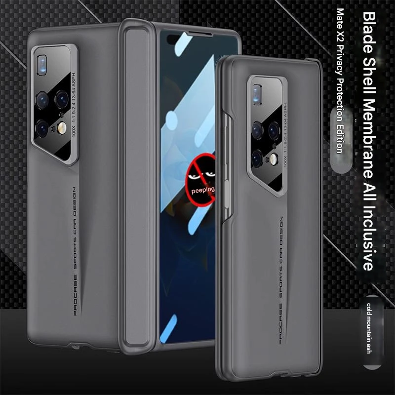 For huawei mate x2 privacy Case Film All-In-One Fine Hole All-Inclusive Anti-Drop for huawei mate x2 cover huawei mate x2 shell