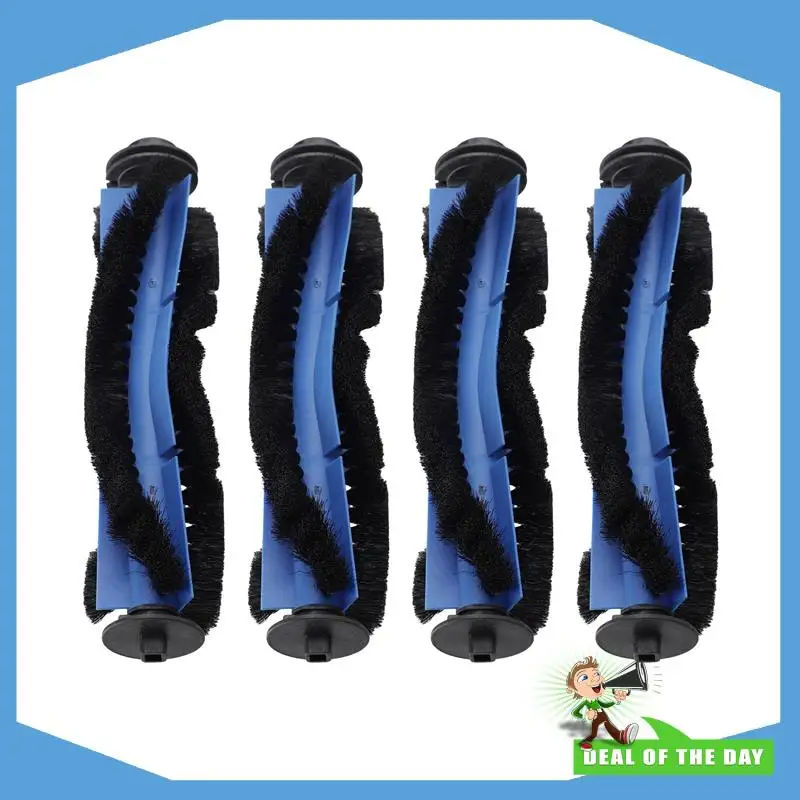 

24-Hour Delivery Brush Filters Side Brushes Accessories Compatible For Eufy Robovac Replacement Kit 11S, Includes 4 Rolling Brus
