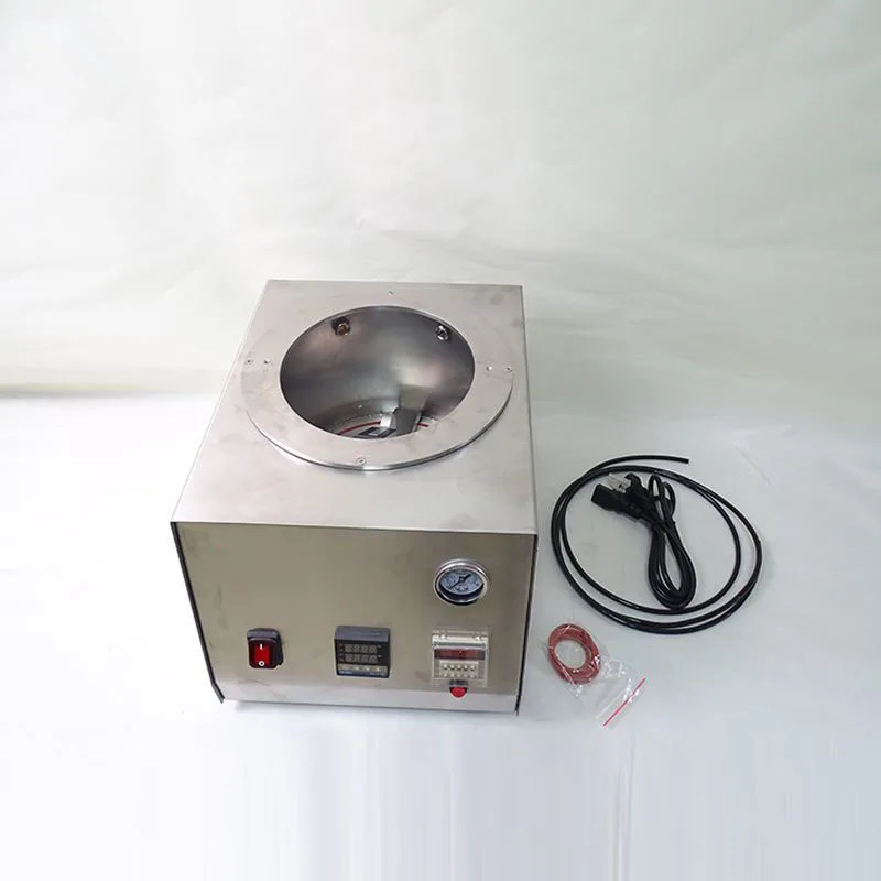 Dental Lab Pressure Cooker 500W Resin Polymerizing Machine Backwash Type Air Bubble Remover For Denture Processing