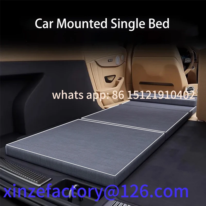 

Be suitable for Travel Folding Bed Non Inflatable Camping Bed Office Rest Mat With Pillow Car