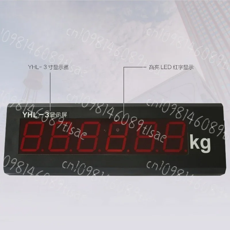

inventoryXK3190-a9 3" YHL-3 Inch Weighbridge Monitor with 5" YHL-5 External Large Screen Display Weight Indicator