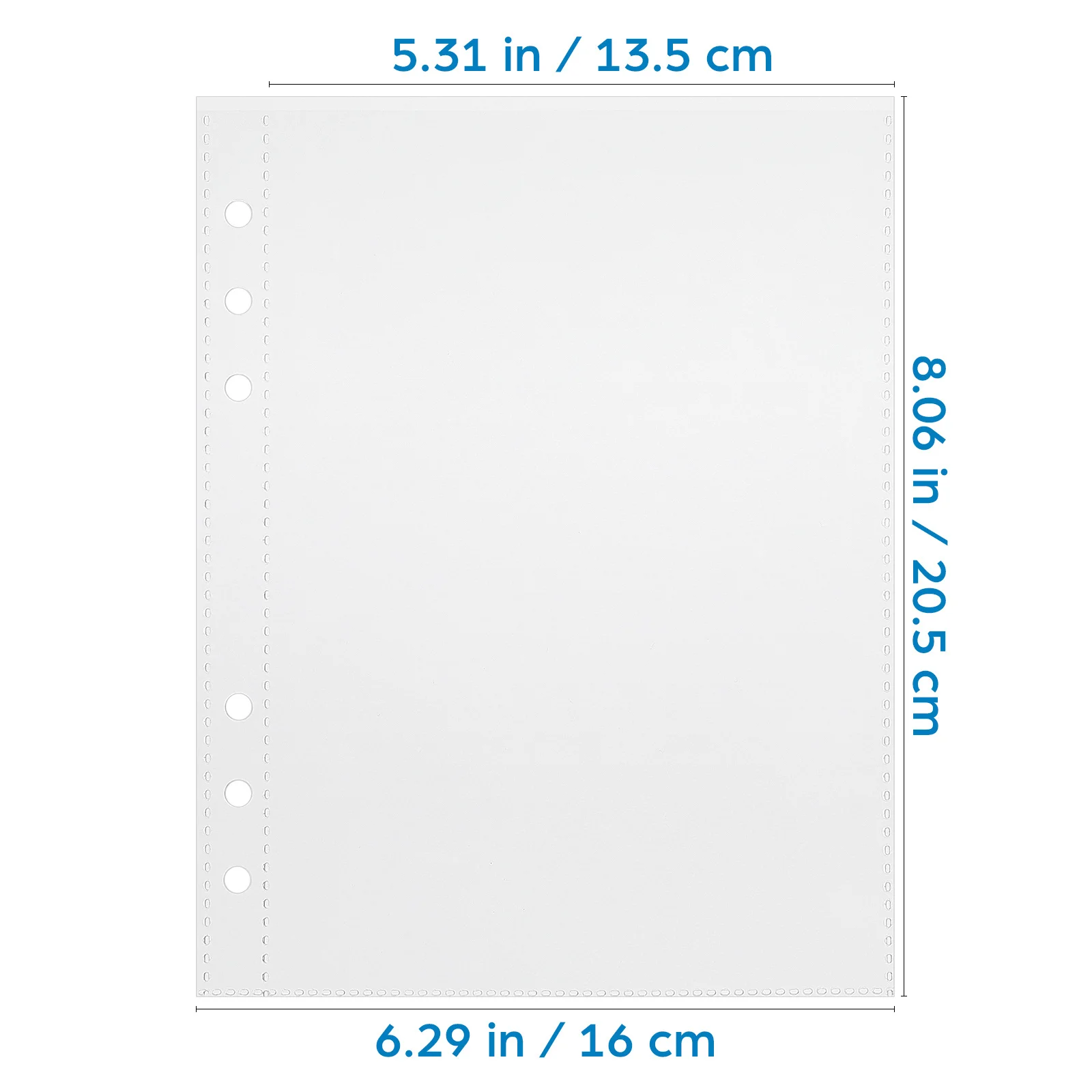 1 pc Plastic Display Book High Quality Lightweight Inner Page Bag For Game Picture Certificate Id Storage Smooth Transparent