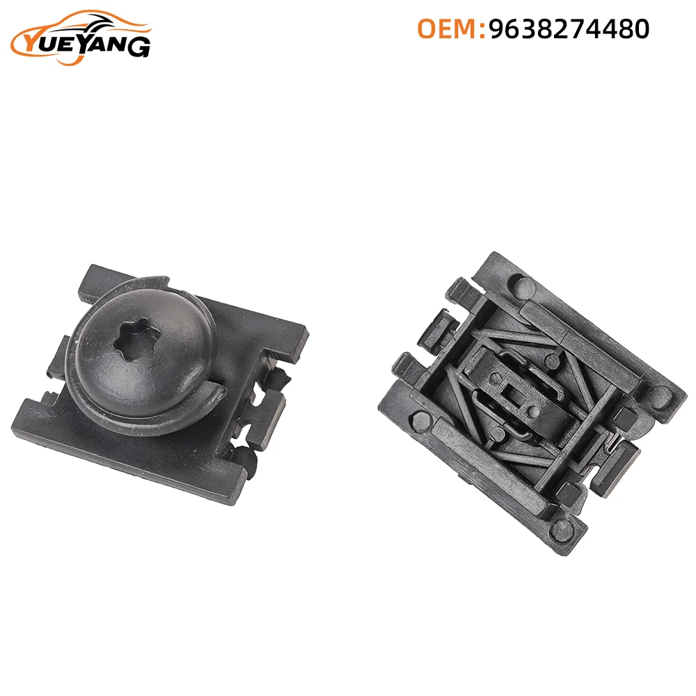 YUEYANG 7840L6 Car Front Bumper Buckle Mudguard Buckle Clip for Citroen C4 Sega Triumph Peugeot 307CC 308CC 408 9638274480