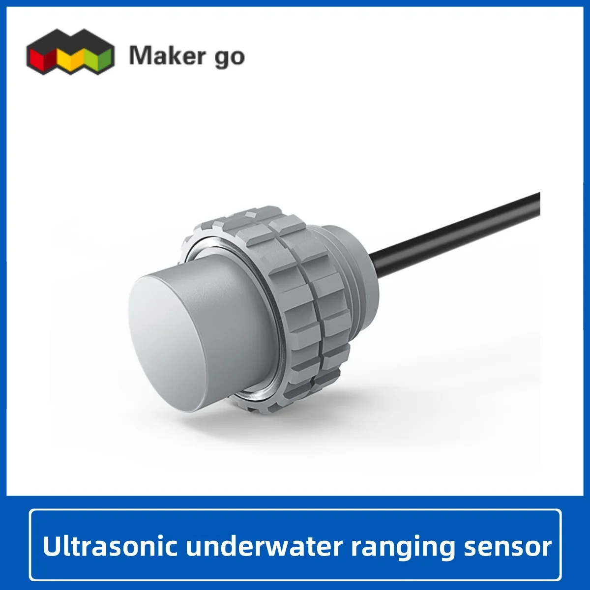 Sensor penghindar bawah air ultrasonik, sensor jarak dan deteksi jarak, kolam renang, robot bawah air, benturan penghindar