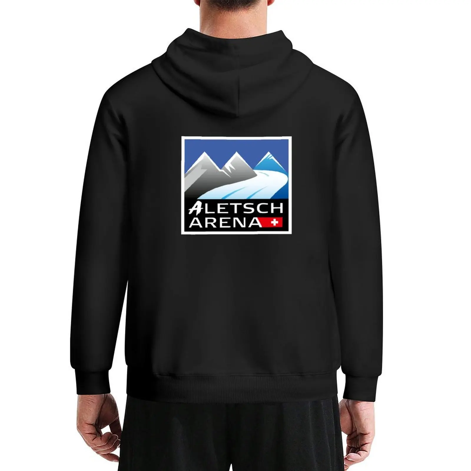 

Aletsch Arena Swiss Ski resort Riederalp Bettmeralp Fiesch Eggishorn Hoodie clothes for men hoodie oversize