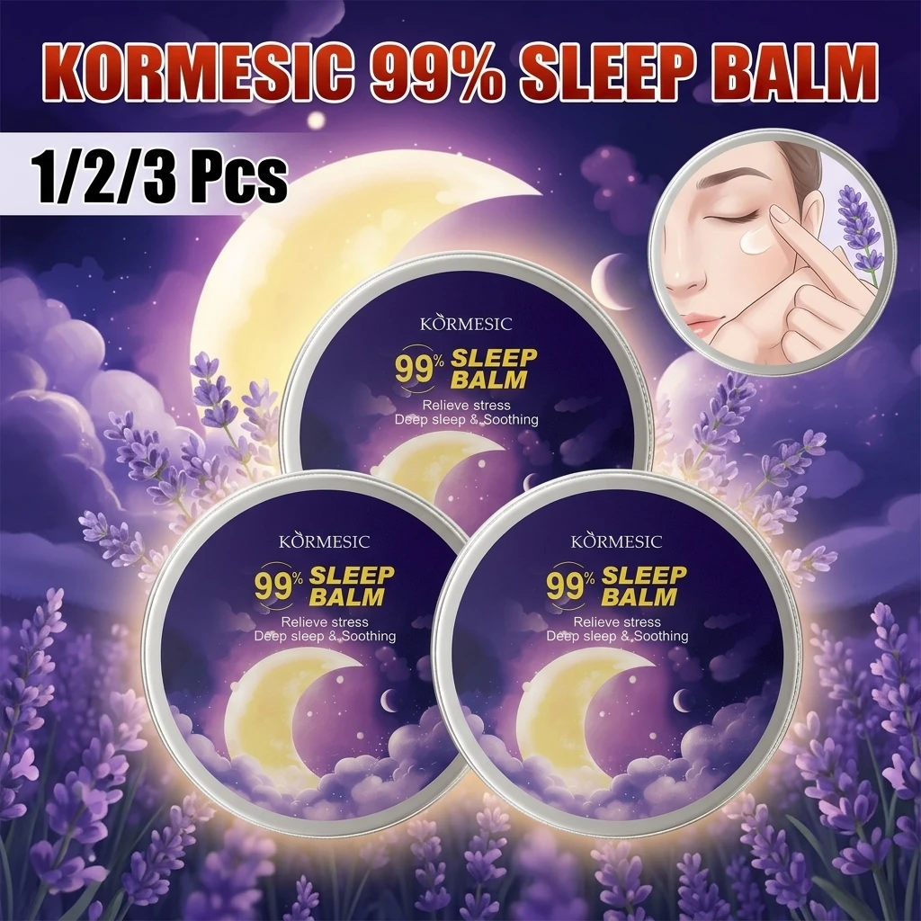 Portable Sleep Cream Deep Moisturizing Long-lasting Fragrance Lily Chrysanthemum Rosemary Night Cream For Relaxation
