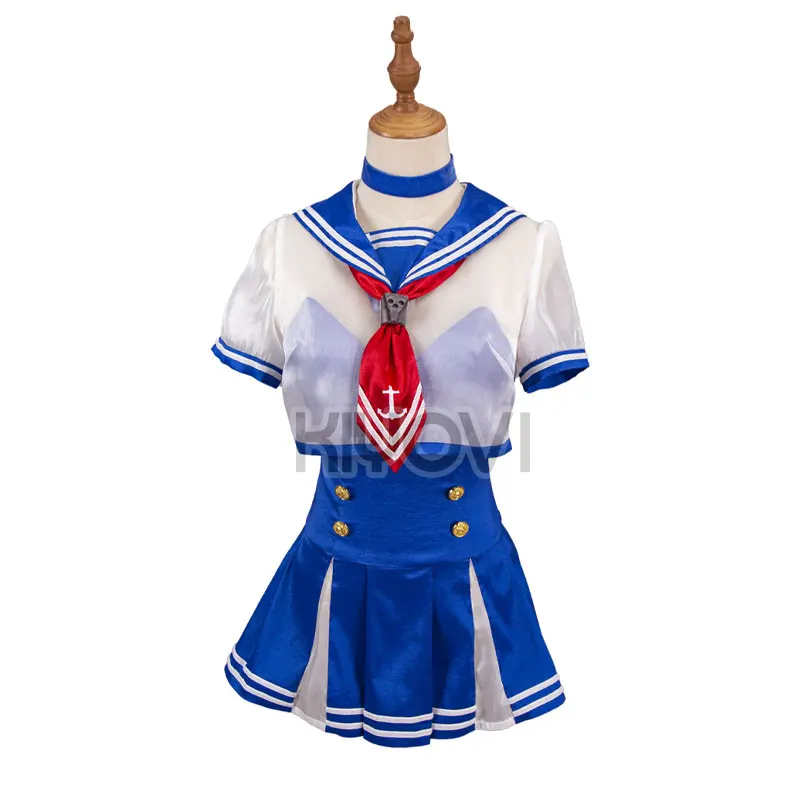 Новый наряд для кожи, платье Лолиты, сексуальная униформа, женский костюм на Хэллоуин, вечерние якорь, карнавальный костюм NIKKE: Богиня Победы, костюм моряка Новый наряд для кожи, платье Лолиты, сексуальная униформа, женский костюм на Хэллоуин, вечерние якорь, карнавальный костюм NIKKE: Богиня Победы, костюм моряка