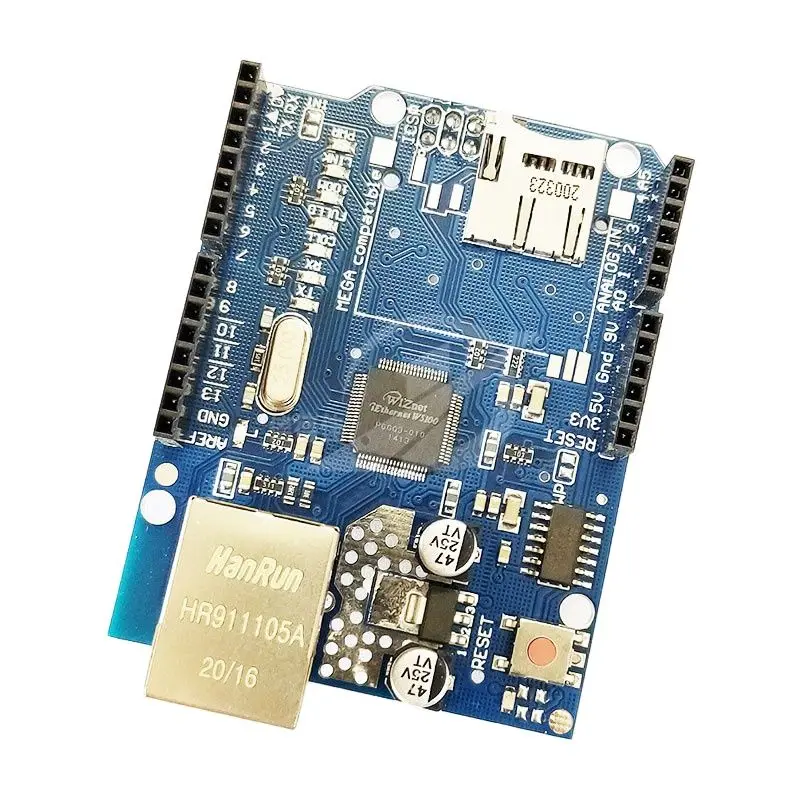 New version of Ethernet W5100 network expansion board module SD card expansion