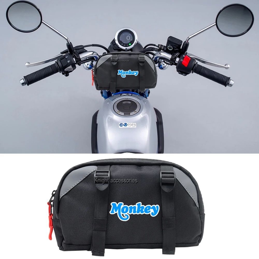 Motorcycle Accessories Waterproof Bag Storage Handlebar bag Travel Tool bag For Honda monkey 125 monkey 125z