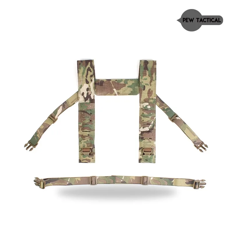 PEW Tactical Fat Strap arnés en H airsoft con correa ancha - imagen 3