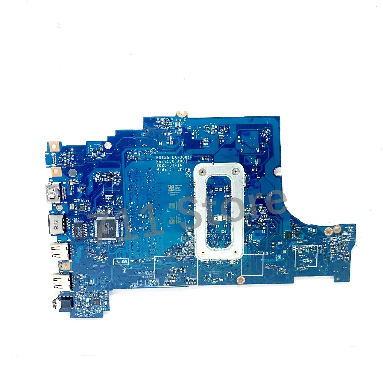 Imagem -05 - Placa-mãe Cn0tw31c 0tw31c Cn-0g9rw0 0g9rw0 La-j081p com I31005g1 I5-1035g1 Cpu para Dell 3501 100 Testado