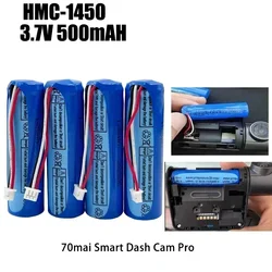 1450 70mai battery500mah Pilas HMC 3.7V lithium batteries suitable for dash cam Pro car recorder replacement DVR accessories