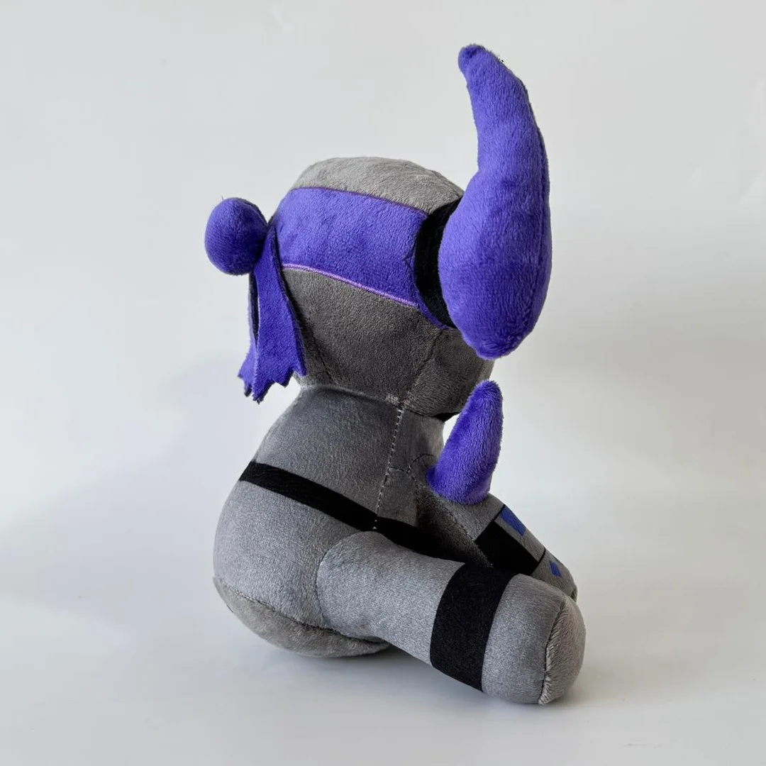 Jeu Phighting Banhammer peluche violet diable démon à collectionner doux peluche poupée pour enfants garçons filles jeu Fans cadeau décor