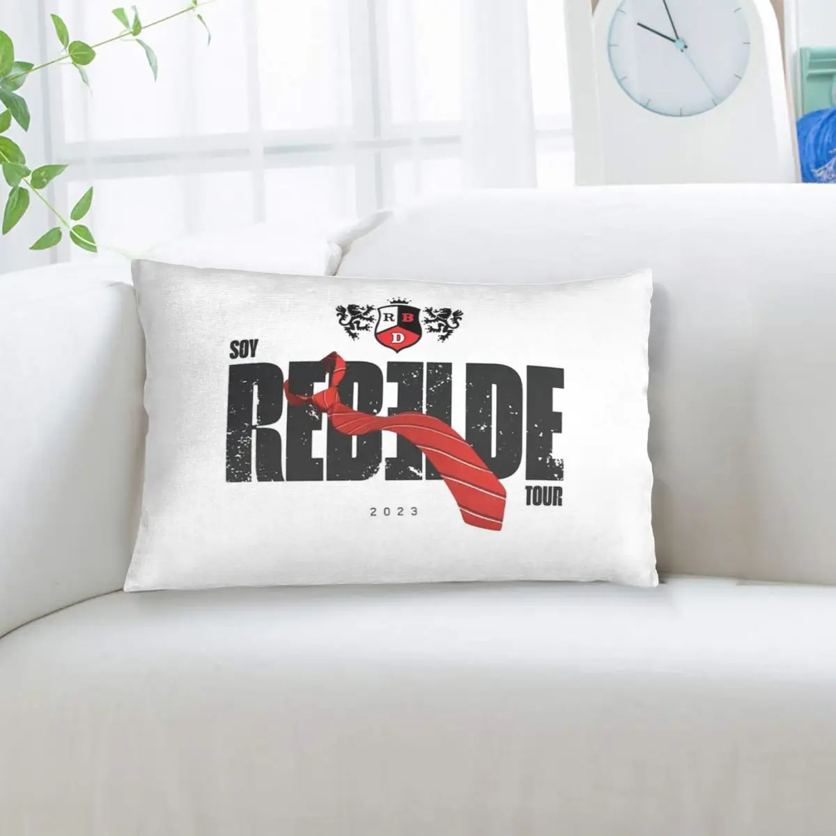 Funda de almohada rectangular RBD Rebelde Mexican, funda de cojín decorativa para dormitorio, cama, hogar, almohada decorativa cómoda