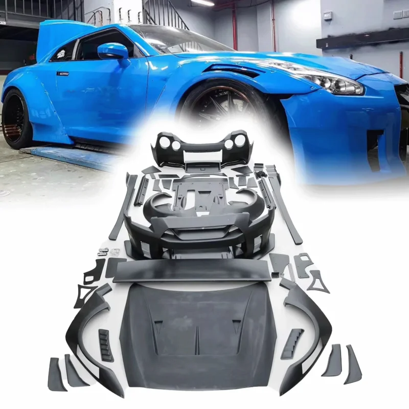 

Full Kit LB Style R35 Fiberglass Wide Body Parts