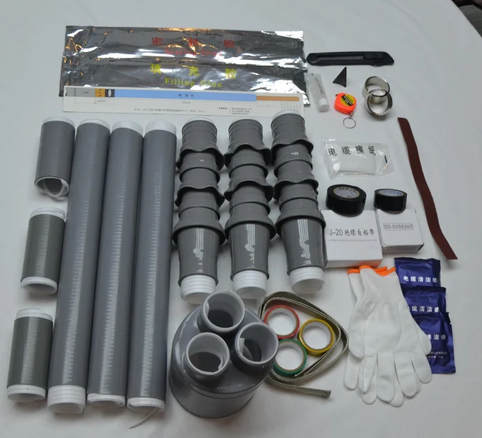 Cost Efficiency Power Cable Full Cold Shrink Accessories Terminal Kit 4