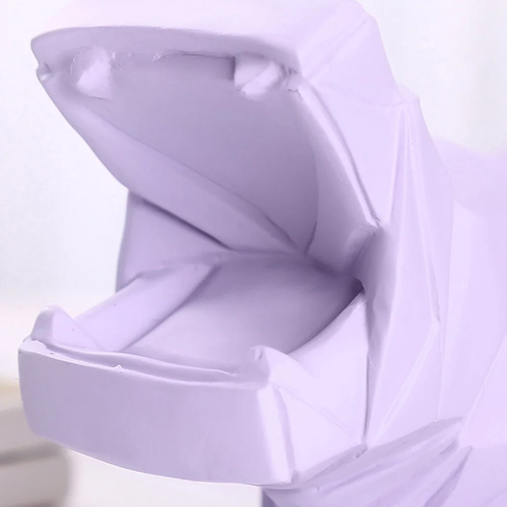 

Hippo Saving Pot Purple Creative Cartoon Money Box Durable Piggy Bank Kids Gift Desktop Decoration Household Ornament