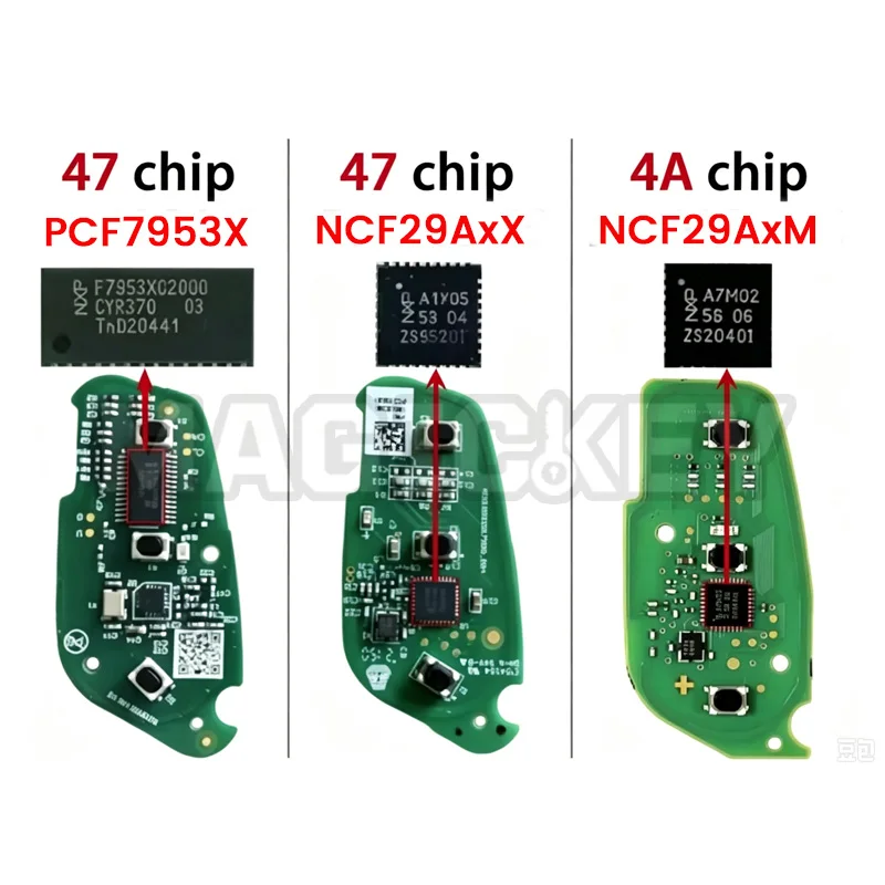 Original PCB ID47 433Car Remote Control Key For MG MG6 MG5 MG4 MG ZS EV HS EHS ZX GT Roewe RX3 RX8 ERX5 RX5 I6 I5