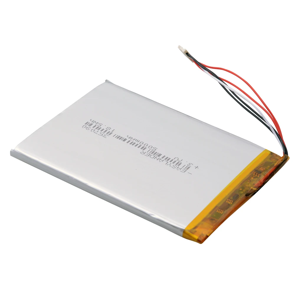 5-wire  357090 3.7V 5000mAh Rechargeable Lithium Polymer Lipo Li-ion Battery For Tablet PC E-book Medical Equipment