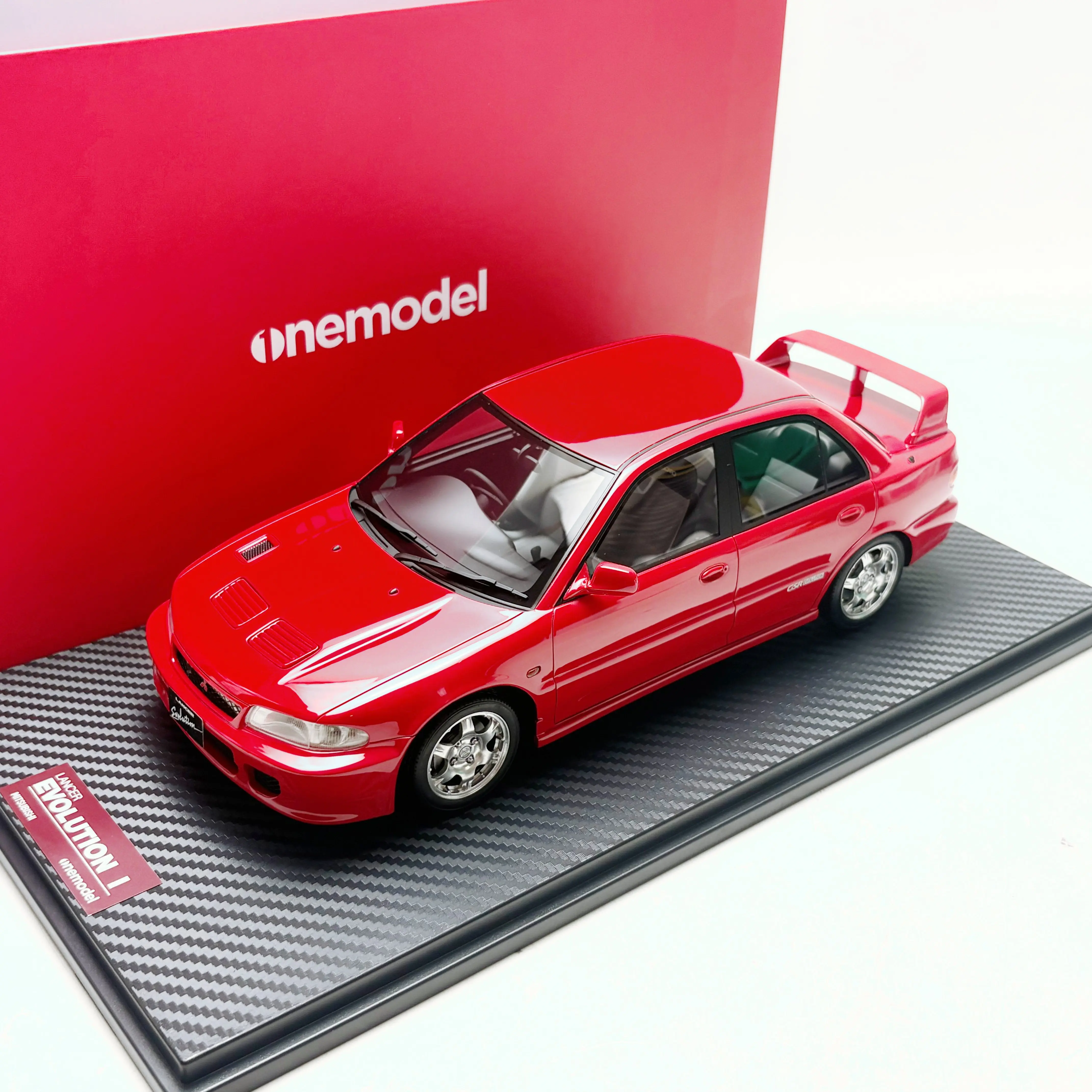 ONEMODEL 1/18 Scale Mitsubishi EVO I First Generation Resin Car Model