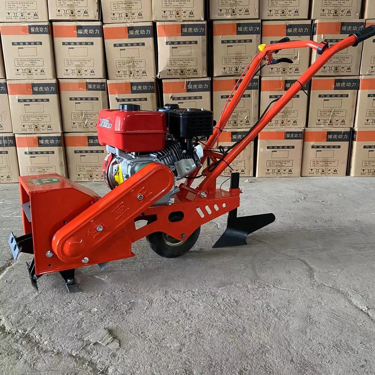 plowing machine  orchard furrowing weeding machinery weeder micro tiller  weeding and scarifying machine,