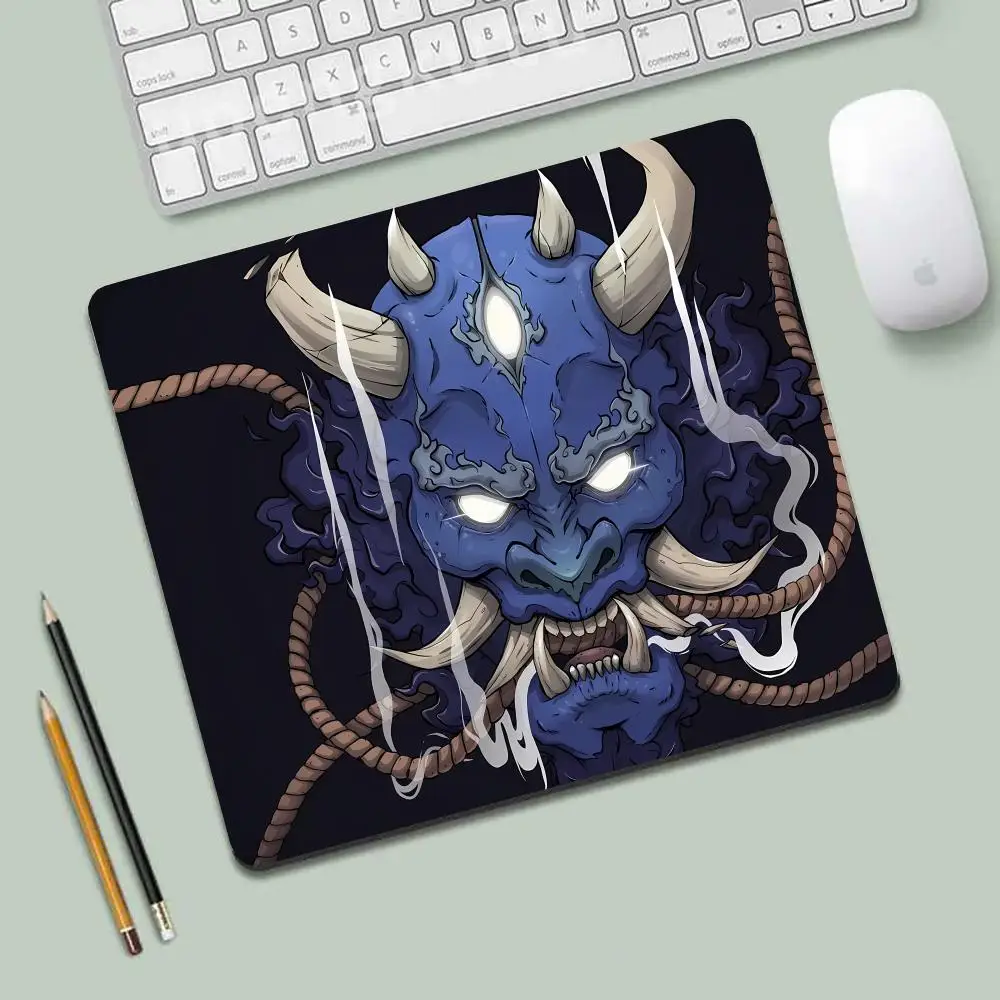 

Mouse Pad Samurai Desk Hentai 450x400mm ghost XL Non-Slip Rubber Kawaii Edge New products locking mousepads