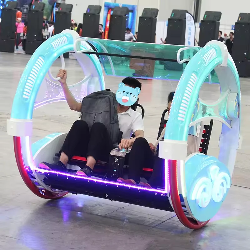 Onehappy Happy Car, Wide Bar Playground Equipment, Commercial Outdoor Entertainment System for Parks & Squares