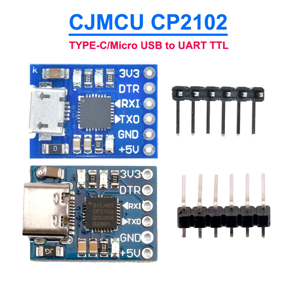 CJMCU CP2102 TYPE-C Micro USB to UART TTL Module 6Pin Serial Converter UART STC Replace FT232