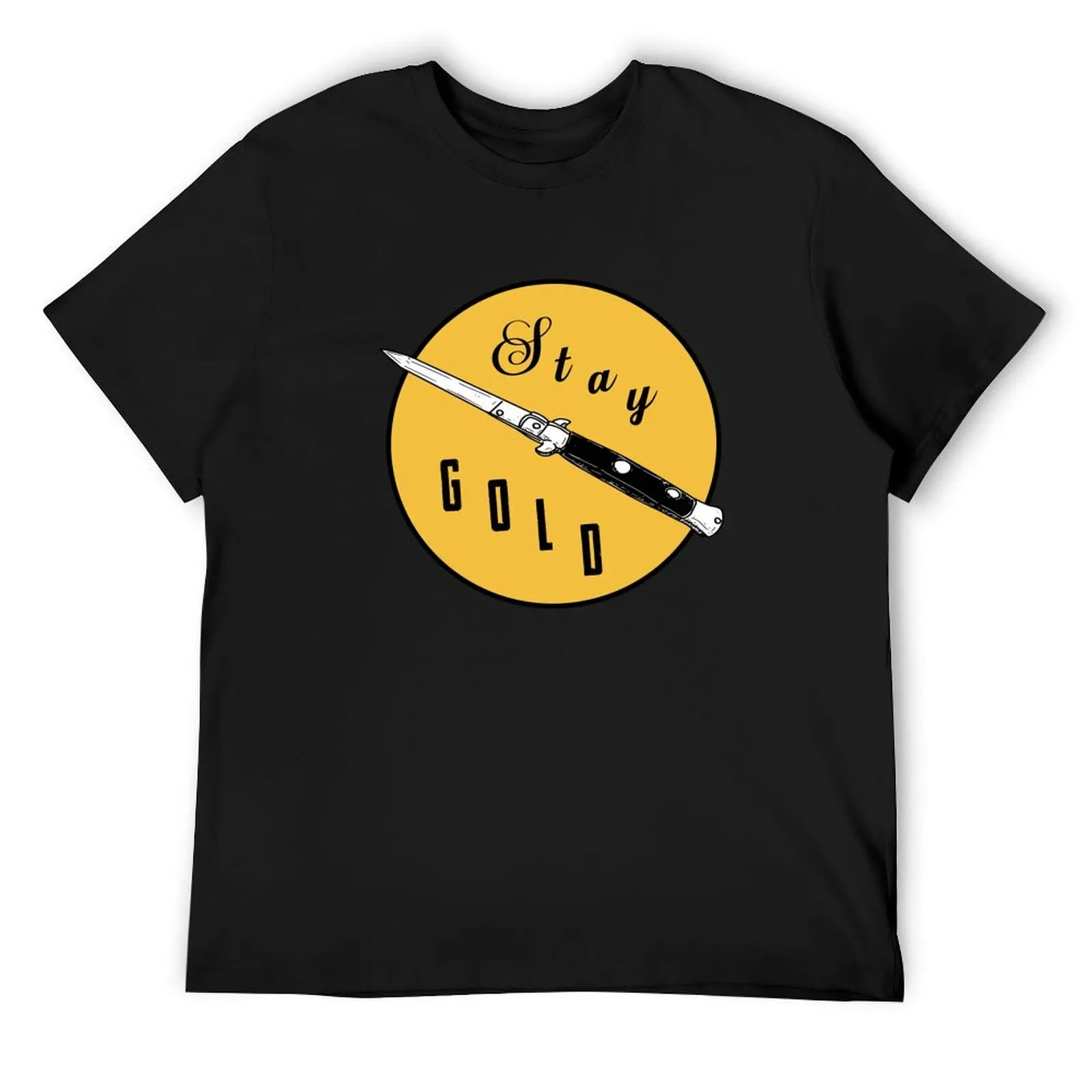 

stay gold T-Shirt Anime t-shirt korean fashion anime tshirts personalised mens plain t shirts