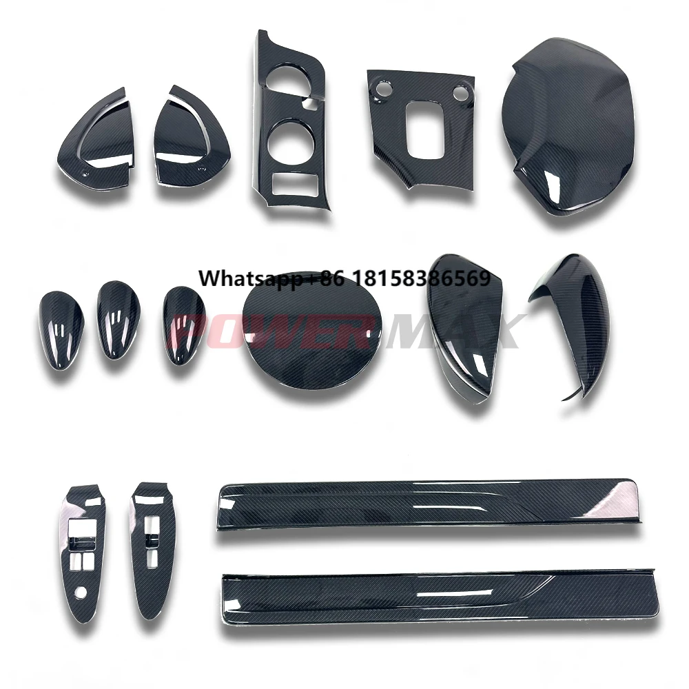

15 Pcs Dry Carbon Fiber Interior Kits for New Nissan Z RZ34 400Z 2023+