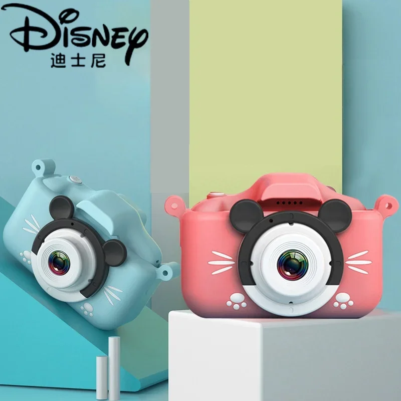 Disney New X6s Mickey Mouse Hd Front And Rear Dual Camera Digital Camera Boys And Girls Camera Toys Birthday Gift