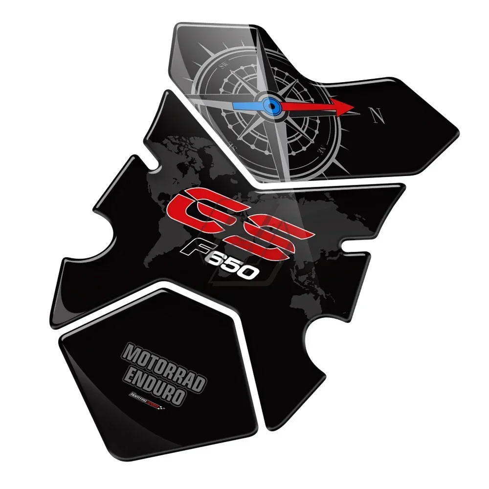 Untuk BMW F650GS Tankpad F650 GS 2008-2012 3D Stiker Pelindung Bantalan Tangki Bahan Bakar Sepeda Motor