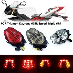 LED Tail Brake Light Turn signal For Triumph Speed Triple 675/R Daytona 13-16, Street Triple S 765 17-18 Motorcycle Integrated