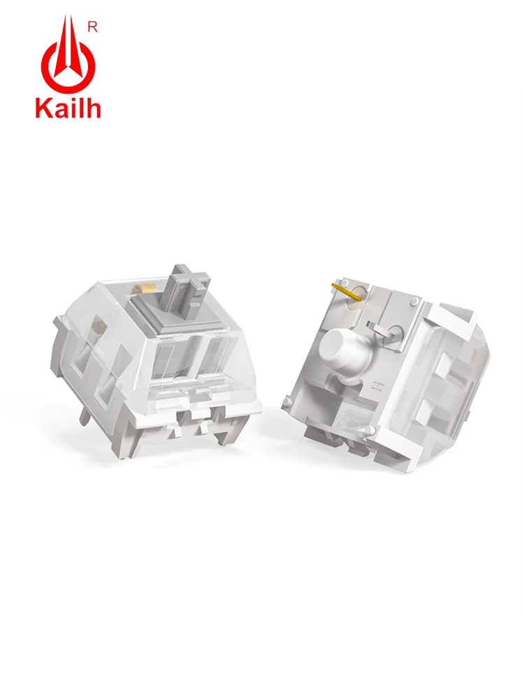 Kailh ความเร็วสวิทช์ DIY Mechanical Switch MX RGB SMD 3Pin สัมผัส Linear Clicky Swithes Sliver ทองแดงหนาสีชมพูทอง